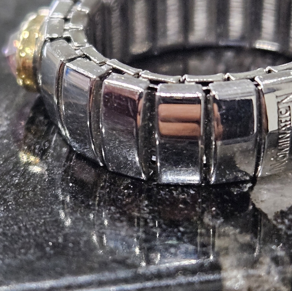 Nomination Stretch Ring Faceted Cubic Zirconia - Picture 5 of 11